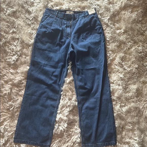NWT Abercrombie Ultra Wide leg jeans - Picture 1 of 8